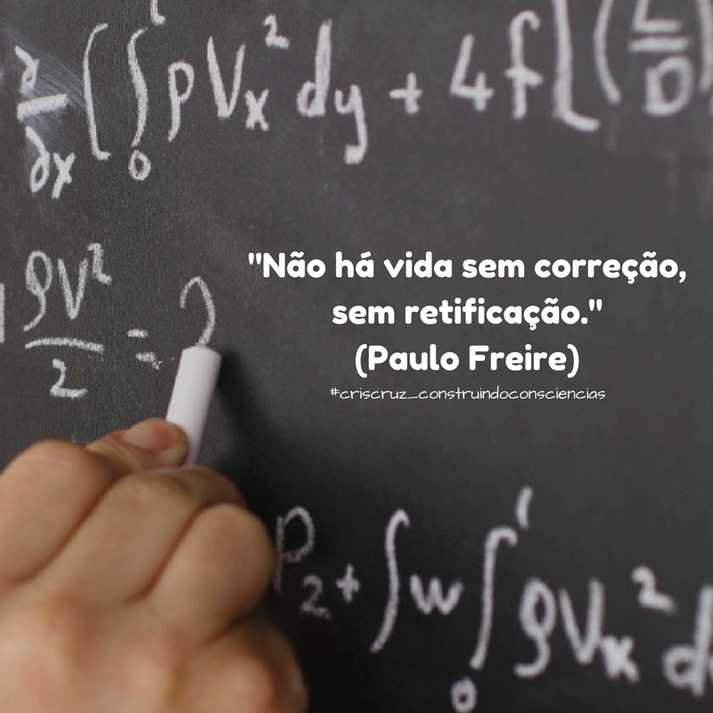 Paulo Freire #criscruz_construindoconsciencias